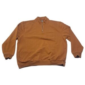 Gap French Terry Cotton Pullover Sweatshirt Men’s Size XL Arizona Brown Preppy